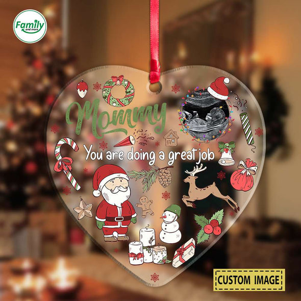 Personalized Gift For Future Mommy You Are Doing A Great Job Ornament_PP_AV0410225