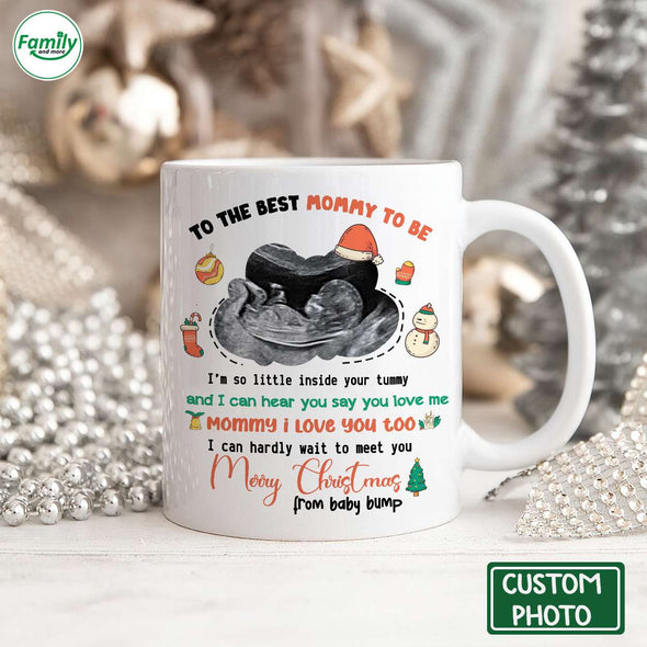 Personalized Gift For Future Mommy I Can Hardly Wait To Meet You Mug PP - AV0710223