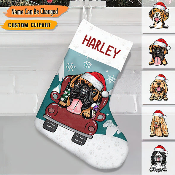 Dog Christmas Stocking - NN - AV1609221