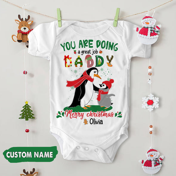Personalized Gift For Daddy You Are Doing A Great Job Baby Onesie - PP - AV1010222