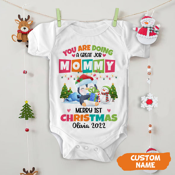 Personalized Gift For Mommy You Are Doing A Great Job Baby Onesie PP - AV0411226