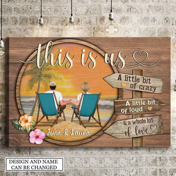 Gift For Couple This Is Us Framed Canvas PP - AV1907222