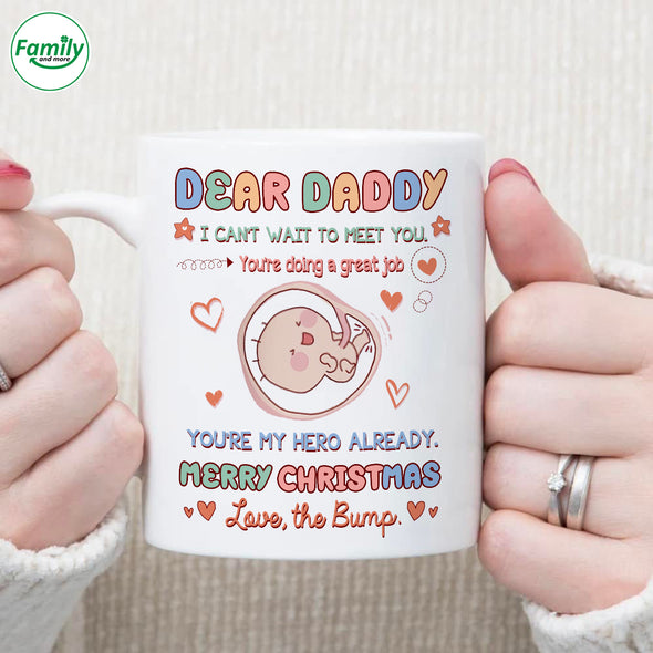 Gift For Future Dad I Can' Wait To Meet You Mug- NT-AV1509222