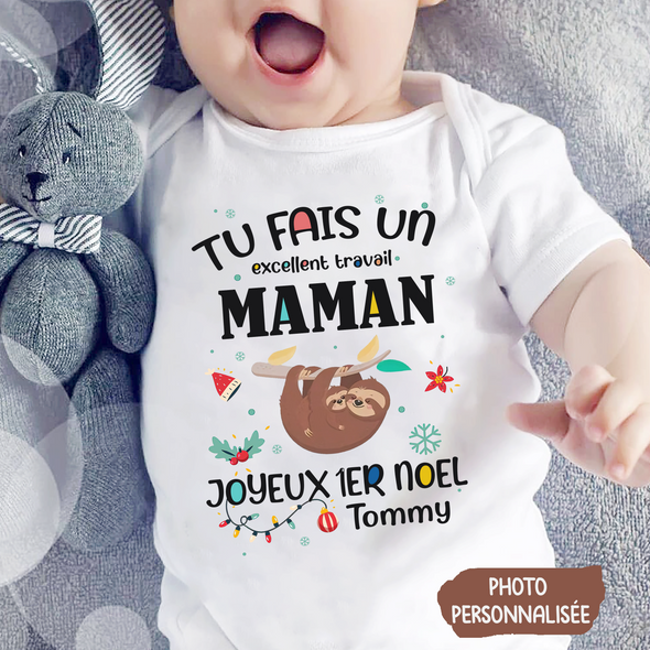 Cadeau Personnalisé Pour Maman Baby Onesie - PP - AV14112214