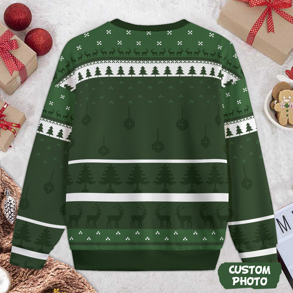 Personalized Gift For Couple Funny Santa Ugly Sweater PP - AV1511229