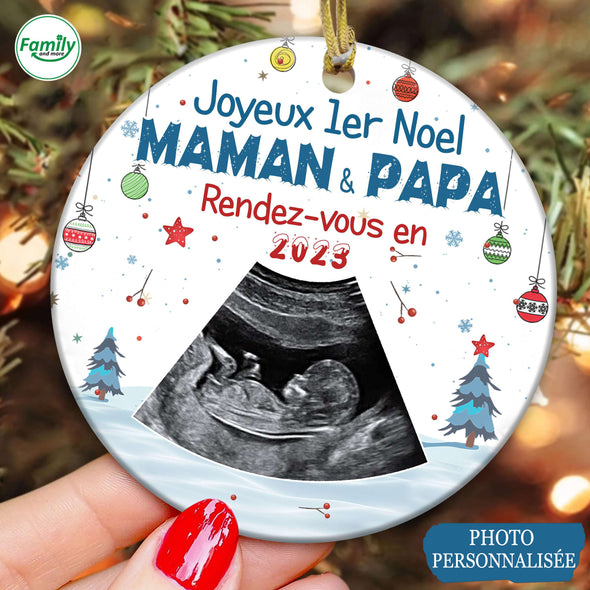 Cadeau Personnalisé Pour Maman & Papa Ornament PP - AV1111225