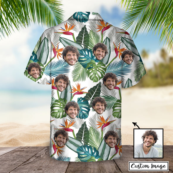 Customized Man's Face Hawaiian Shirt - PP -AV0512221