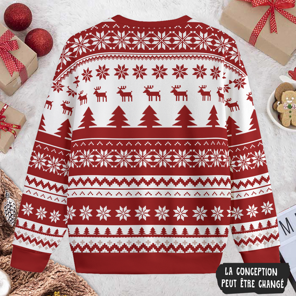 Cadeau Personnalisé Pour Couple Ensemble Depuis Ugly Sweater PP - AV2111225