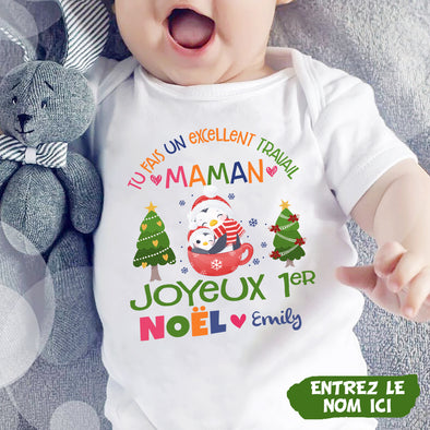 Cadeau Personnalisé Pour Maman Baby Onesie - PP- AV08112213