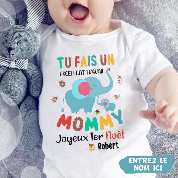 Cadeau Personnalisé Pour Maman Baby Onesie - PP - AV0711229