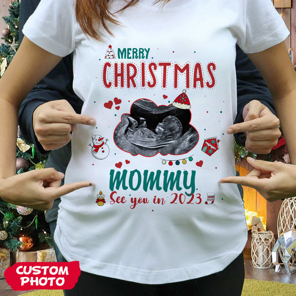 Personalized Gift For Future Mommy See You In 2023 T-shirt, Hoodie, Sweatshirt PP-AV2311223