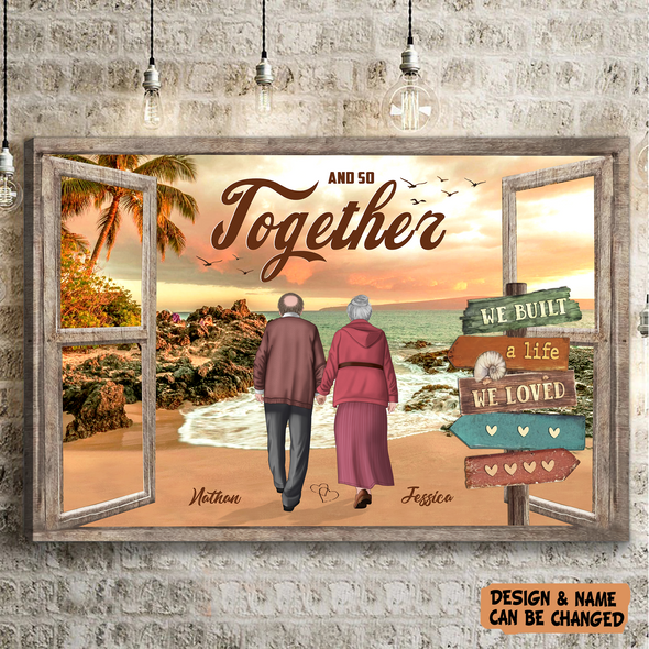 Personalized Gift For Couple You And Me We Got This Canvas PP - AV2212222