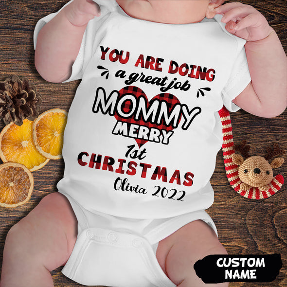 Personalized Gift For Mommy You Are Doing A Great Job Baby Onesie PP - AV0211226