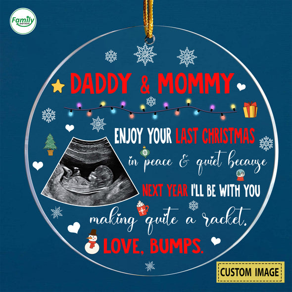 Personalized Gift For Future Mommy Enjoy Your Last Christmas In Peace And Quiet PP - AV2110223