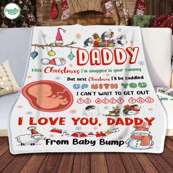 Gift For Future Daddy I Love You Blanket - PP - AV2510222
