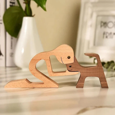 Gift For Pet Lovers The Love Between You And Your Fur-Friend Wood Decor_NT2311