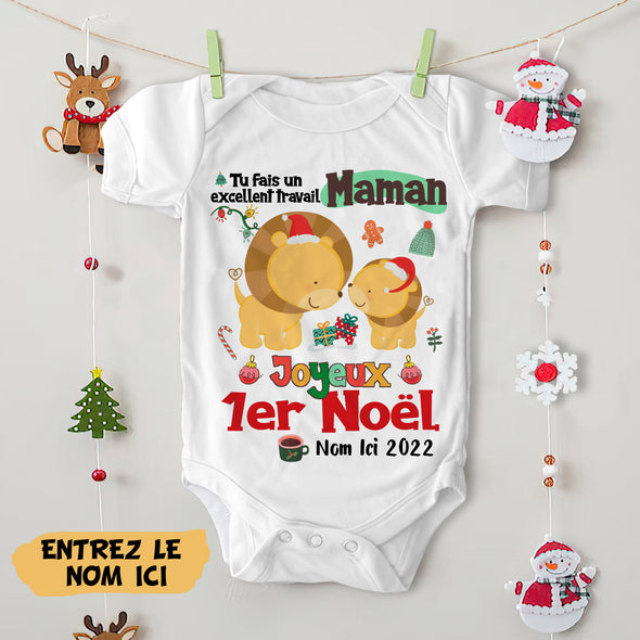 Cadeau Personnalisé Pour Maman Baby Onesie - PP - AV2710223-2