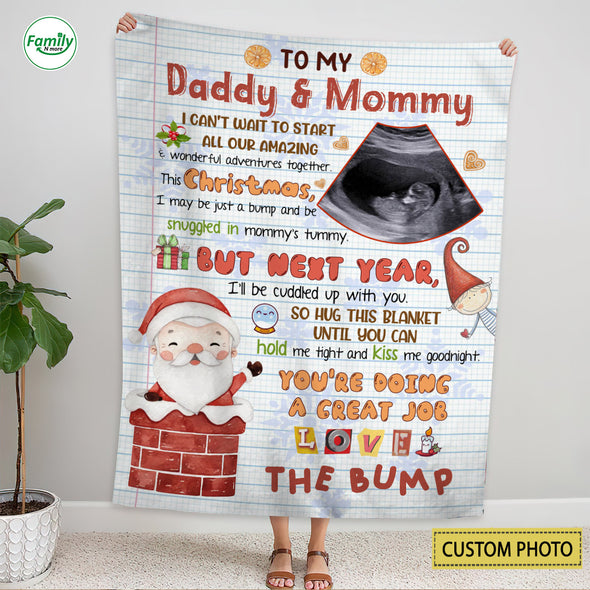Personalized Gift For Future Daddy and Mommy You Are Doing A Great Job Blanket - NT - AV179221