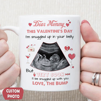 Personalized Gift For Future Mommy Happy Valentine's Day Mug - PP_AV2312223