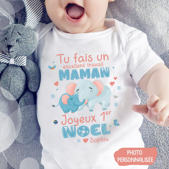 Cadeau Personnalisé Pour Maman Baby Onesie - PP - AV14112212