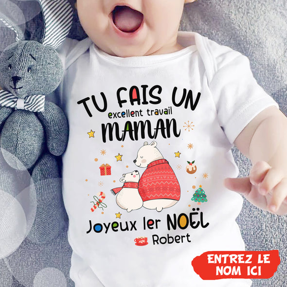 Cadeau Personnalisé Pour Maman Baby Onesie - PP - AV0711227