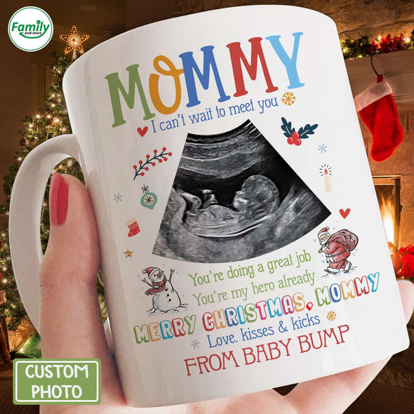 Personalized Gift For Future Mommy I Can't Wait To Meet You Mug_PP_AV2610222