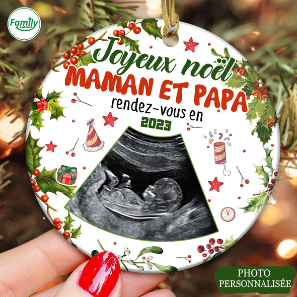 Cadeau Personnalisé Pour Maman & Papa Ornament PP - AV1111226
