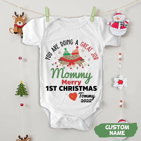 Personalized Gift For Mommy You Are Doing A Great Job Baby Onesie PP - AV0411222