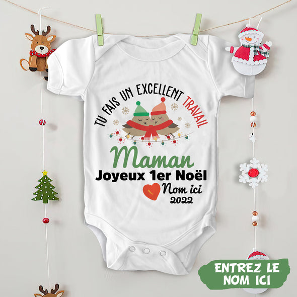 Cadeau Personnalisé Pour Maman Baby Onesie - PP - AV0411221