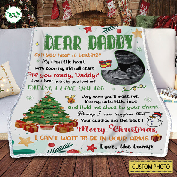 Personalized Gift For Future Daddy Your Cuddles Are The Best Blanket - PP - AV1010221