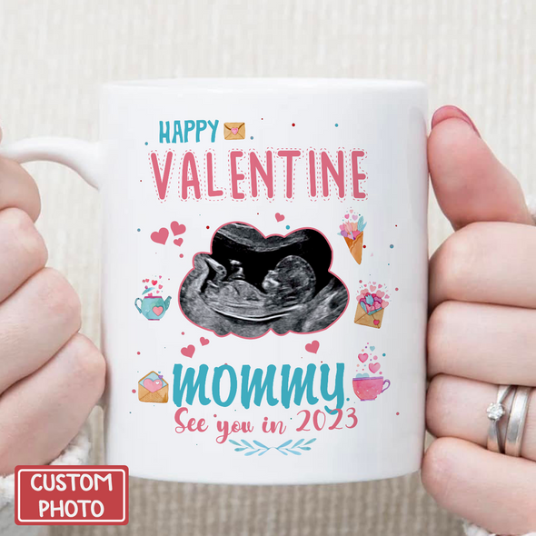 Personalized Gift For Mommy Happy Valentine Mug - PP - AV0612223