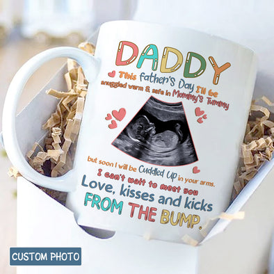 Personalized Gift For Future Dad I Can' Wait To Meet You Mug- NT-AV04008222
