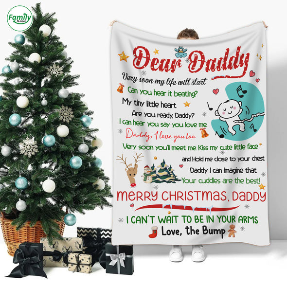 Gift For Daddy I Can't Wait To Be In Your Arms Blanket - PP - AV2311224