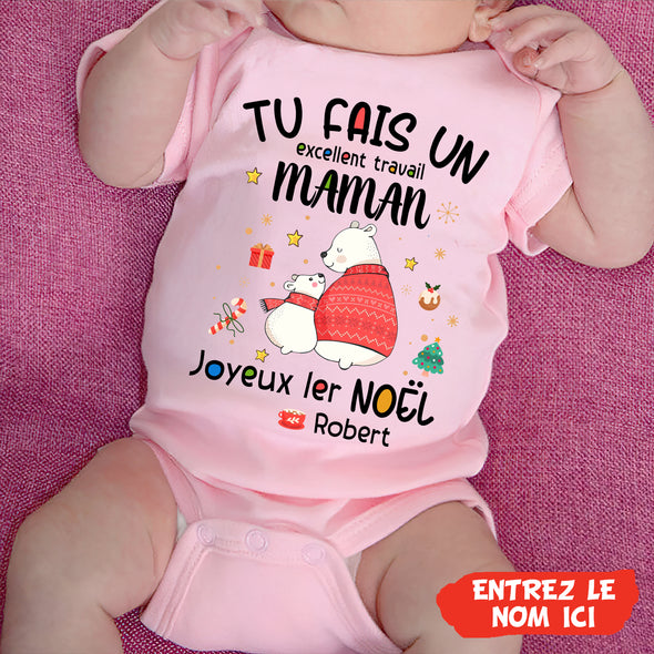 Cadeau Personnalisé Pour Maman Baby Onesie - PP - AV0711227