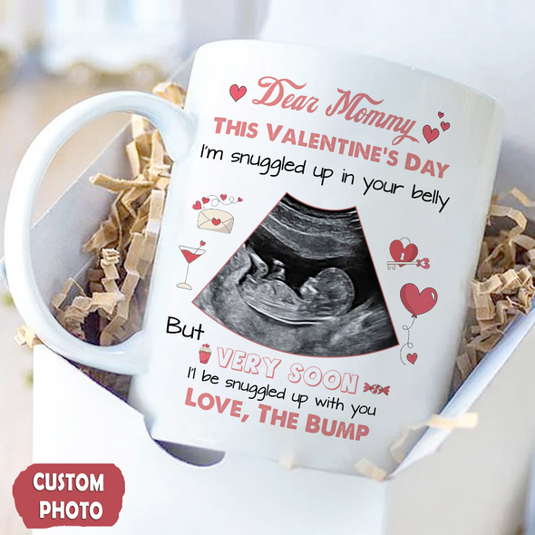 Personalized Gift For Future Mommy Happy Valentine's Day Mug - PP_AV2312223