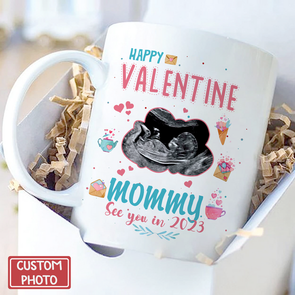 Personalized Gift For Mommy Happy Valentine Mug - PP - AV0612223