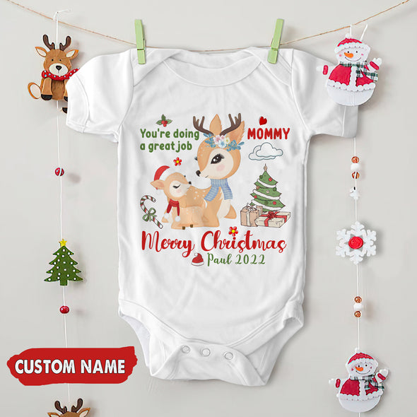 Personalized Gift For Mommy You Are Doing A Great Job Baby Onesie - PP - AV0610221