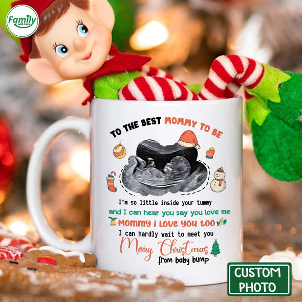 Personalized Gift For Future Mommy I Can Hardly Wait To Meet You Mug PP - AV0710223