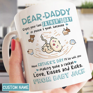 Personalized Gift For Future Daddy Enjoy Your Last Father's Day PP - AV2607223