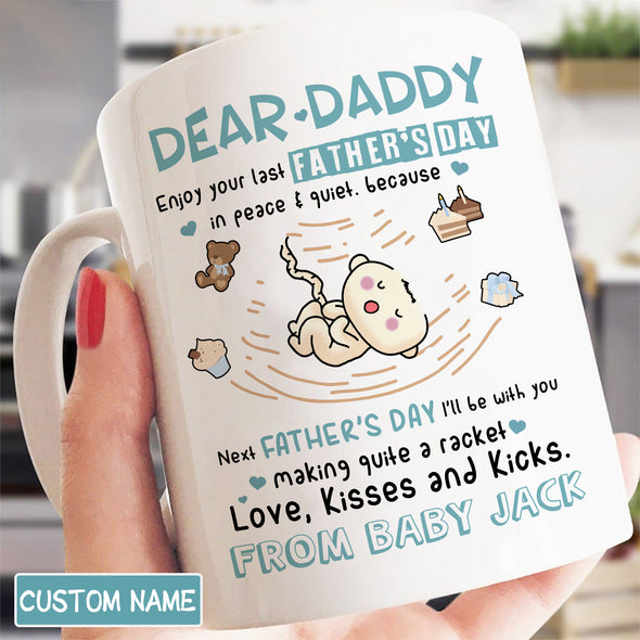 Personalized Gift For Future Daddy Enjoy Your Last Father's Day PP - AV2607223