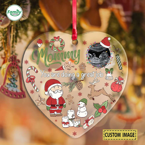 Personalized Gift For Future Mommy You Are Doing A Great Job Ornament_PP_AV0410225