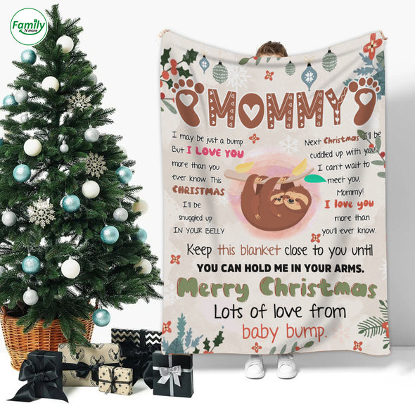 Gift For Future Mommy I Love You Too Blanket - PP - AV1811223