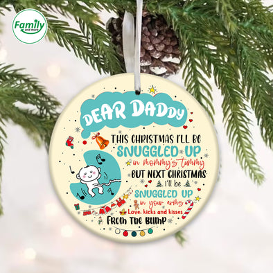 Gift Of Future Daddy This Christmas I'll Be Snuggled Up In Mommy's Tummy Ornament_PP_AV1909223
