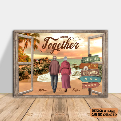 Personalized Gift For Couple You And Me We Got This Canvas PP - AV2212222