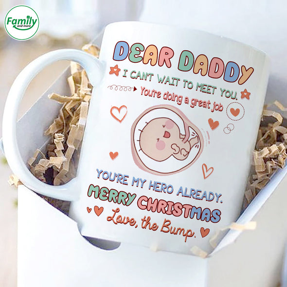 Gift For Future Dad I Can' Wait To Meet You Mug- NT-AV1509222