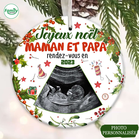 Cadeau Personnalisé Pour Maman & Papa Ornament PP - AV1111226