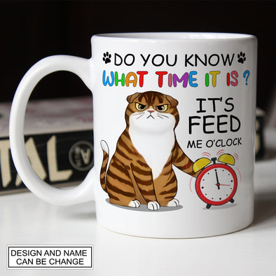 Personalized What Time It Is Mugs - PP - AV2206223