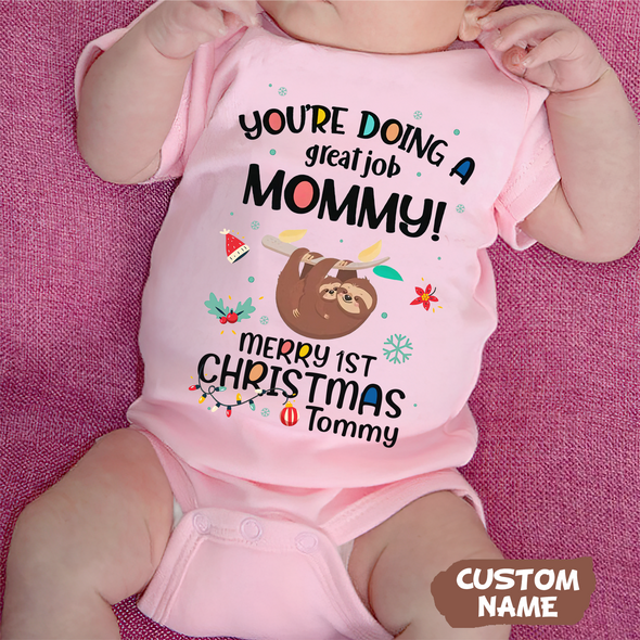 Personalized Gift For Mommy You Are Doing A Great Job Baby Onesie PP - AV14112213