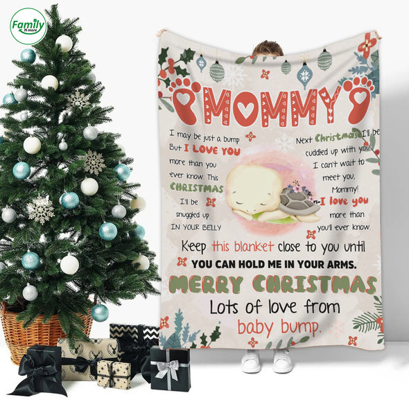 Gift For Mommy Merry Christmas Blanket - PP - AV2111222