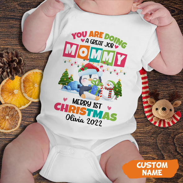 Personalized Gift For Mommy You Are Doing A Great Job Baby Onesie PP - AV0411226